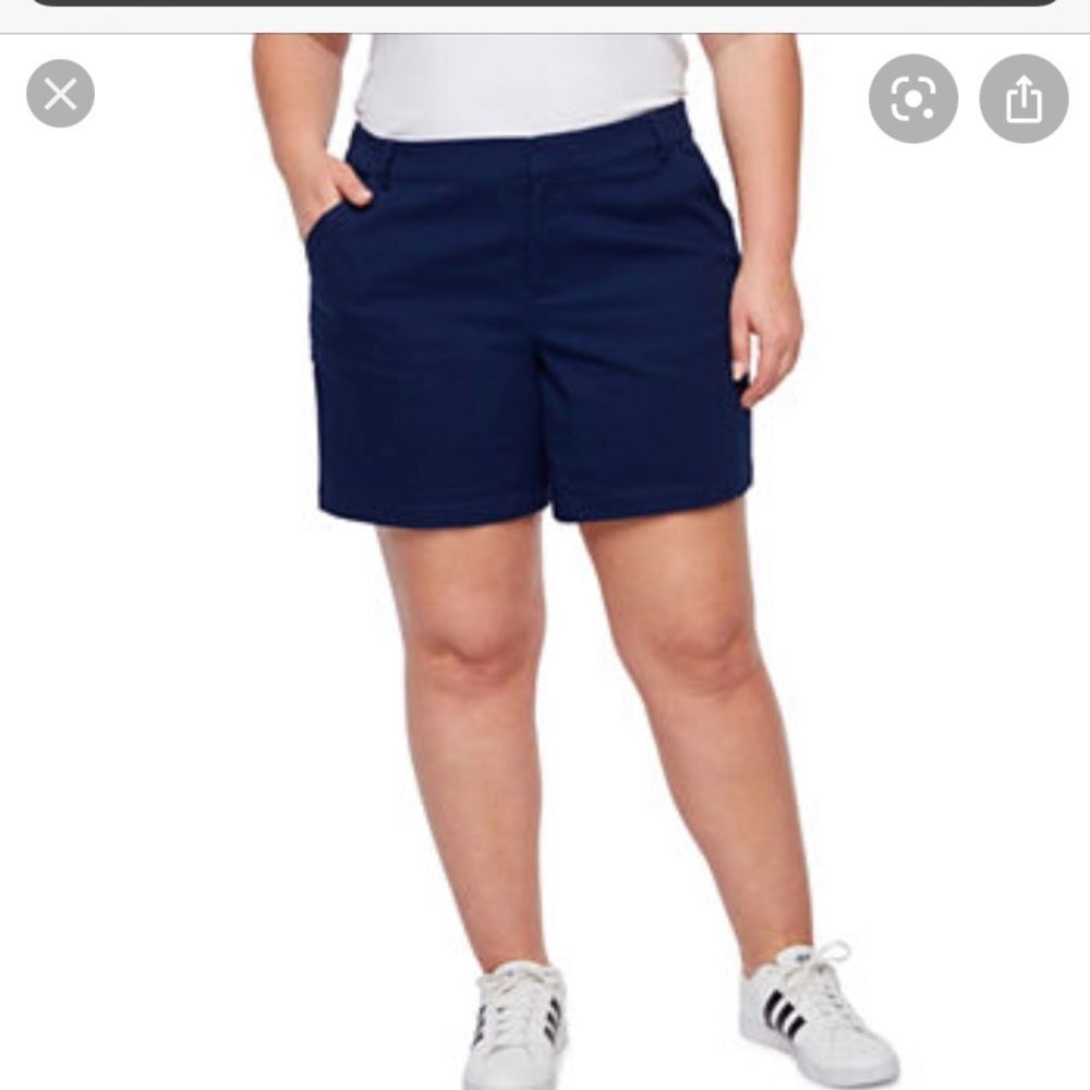 NWT ANA AMERICAN NAVY TWILL SHORTS SIZE 20